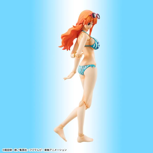 Megahouse Variable Action Heroes One Piece Nami Summer Vacation Figure