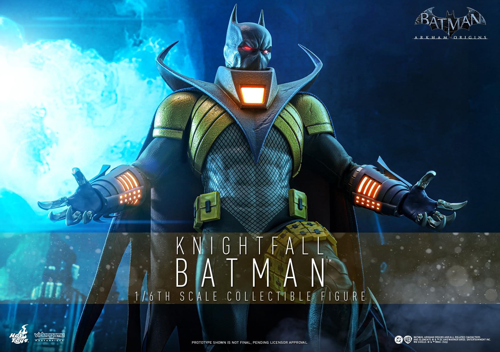 Hot Toys Batman: Arkham Origins Knightfall 1/6 Scale Figure - Video Game Masterpiece