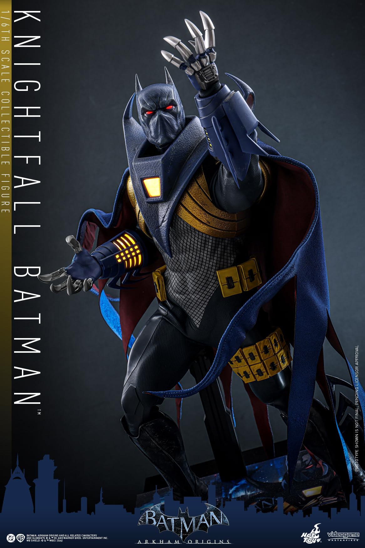 Hot Toys Batman: Arkham Origins Knightfall 1/6 Scale Figure - Video Game Masterpiece
