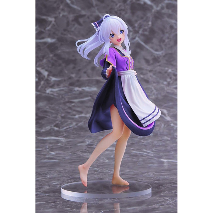 Taito Wandering Witch Elaina Coreful Figure Version Fille Piétinant le Raisin