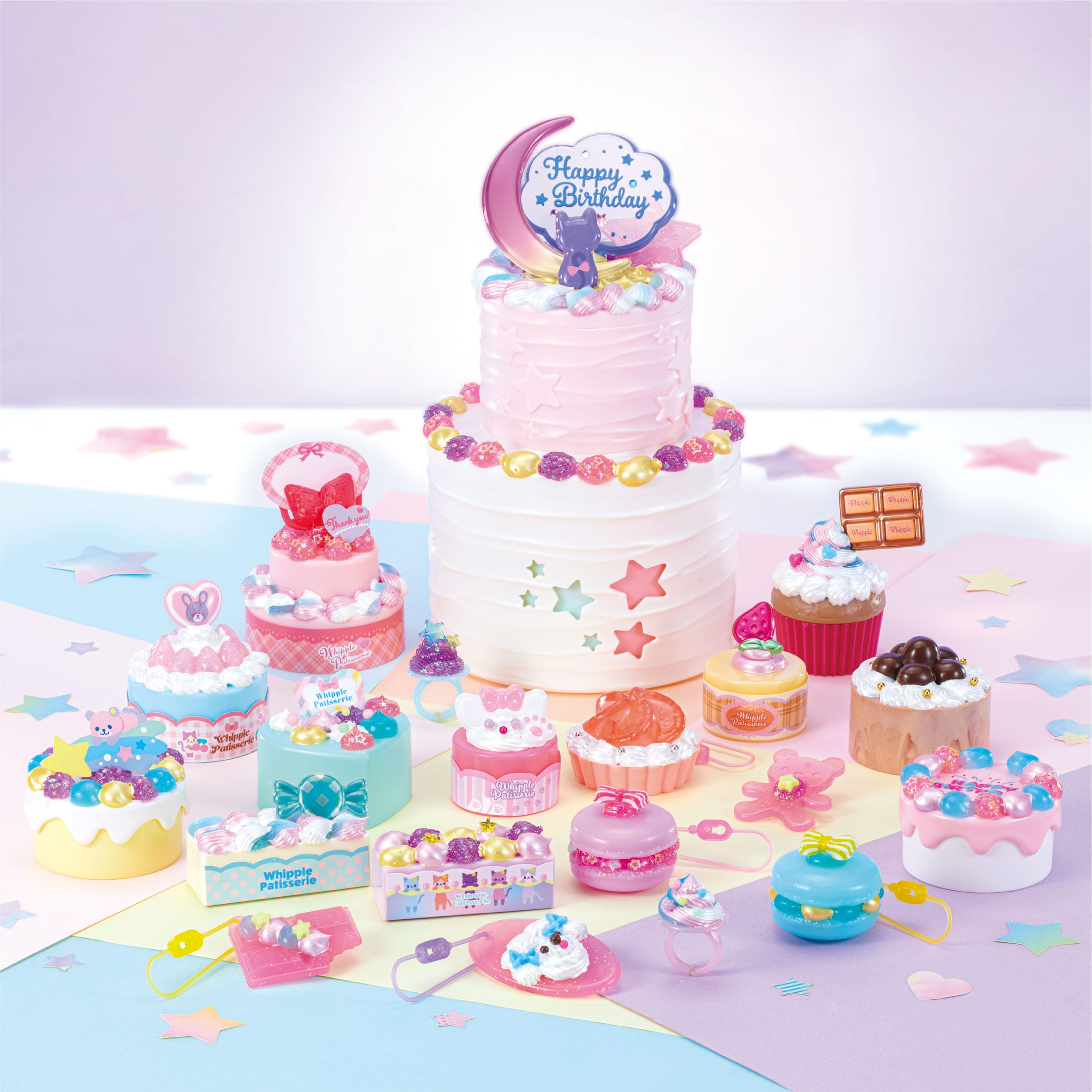 Epoch Whipple Happy Pop Sweets W-160 Pastry Chef Toy for Ages 8+- Japan Figure Store - #1 Bring To You The Best Japanese Goods