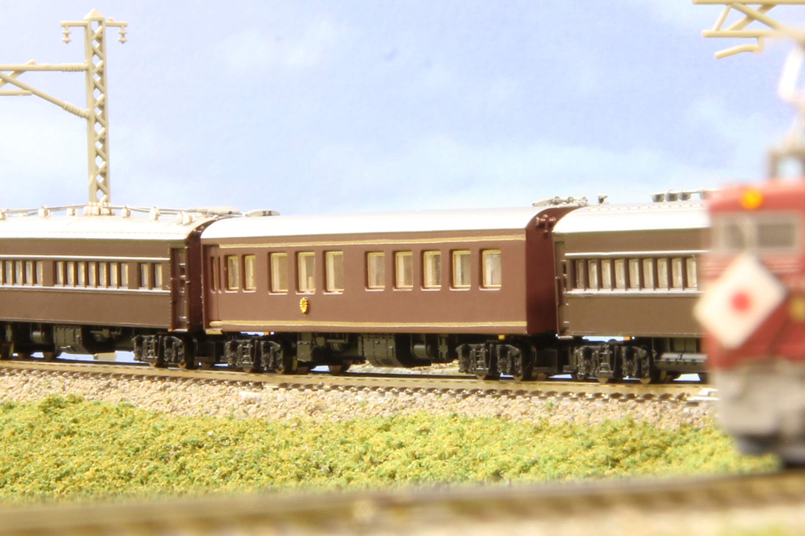 Rokuhan Z Gauge No. 1 Imperial Early Model Train 5-Car Passenger Set T036-2- Japan Figure Store - #1 Bring To You The Best Japanese Goods