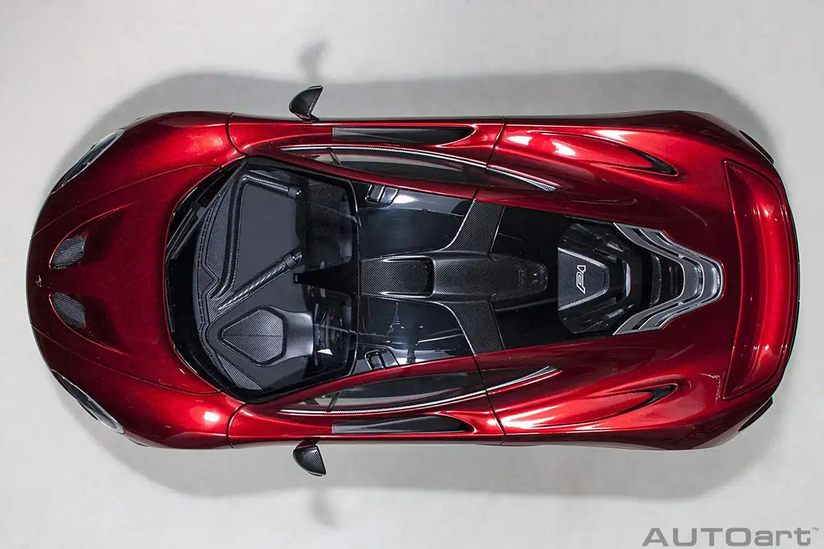 Autoart 1/12 Mclaren P1 Diecast Model Metallic Red Finished- Japan Figure Store - #1 Bring To You The Best Japanese Goods