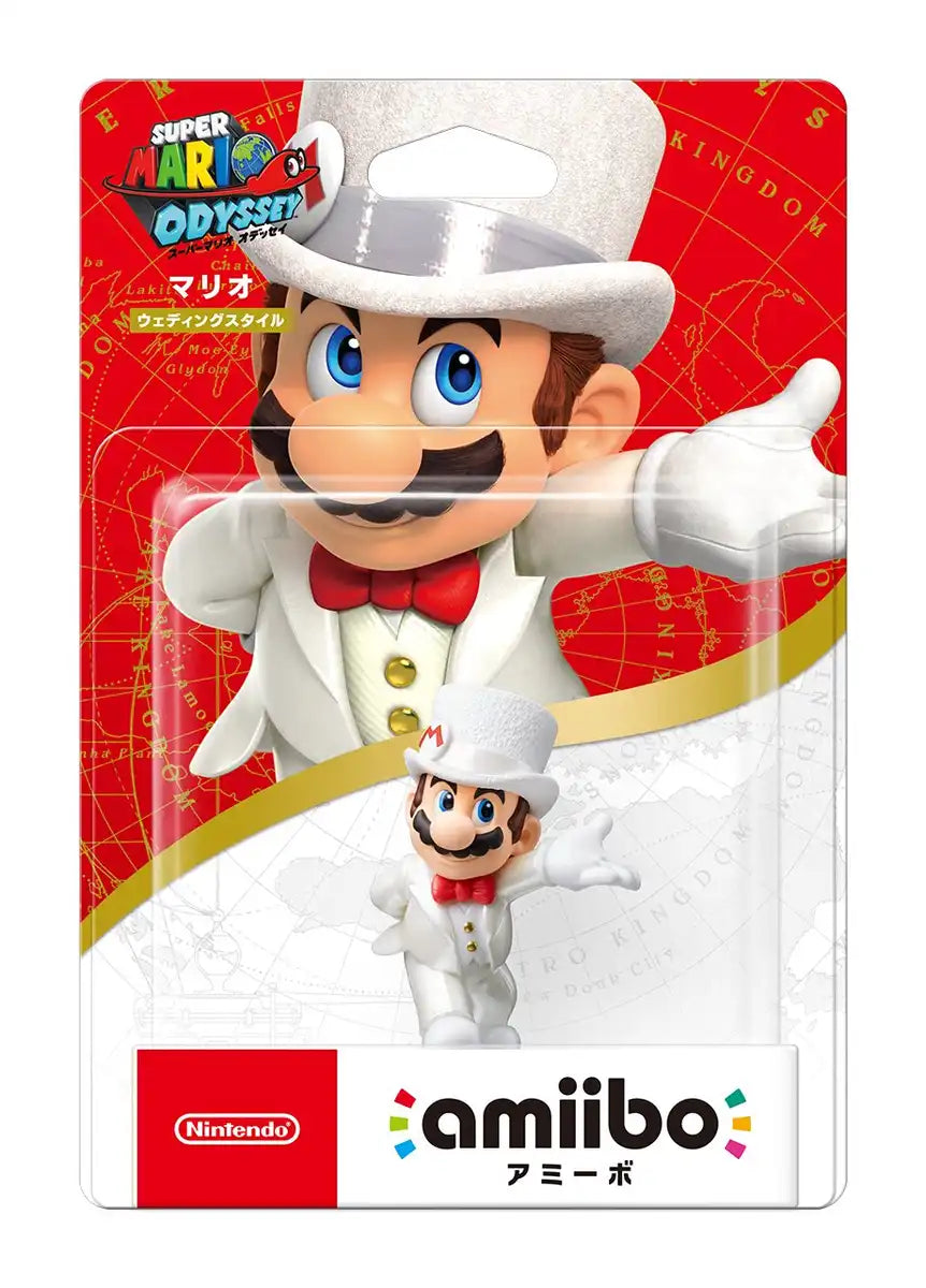 Nintendo Amiibo Mario Wedding Style Super Mario Series Japan- Japan Figure Store - #1 Bring To You The Best Japanese Goods