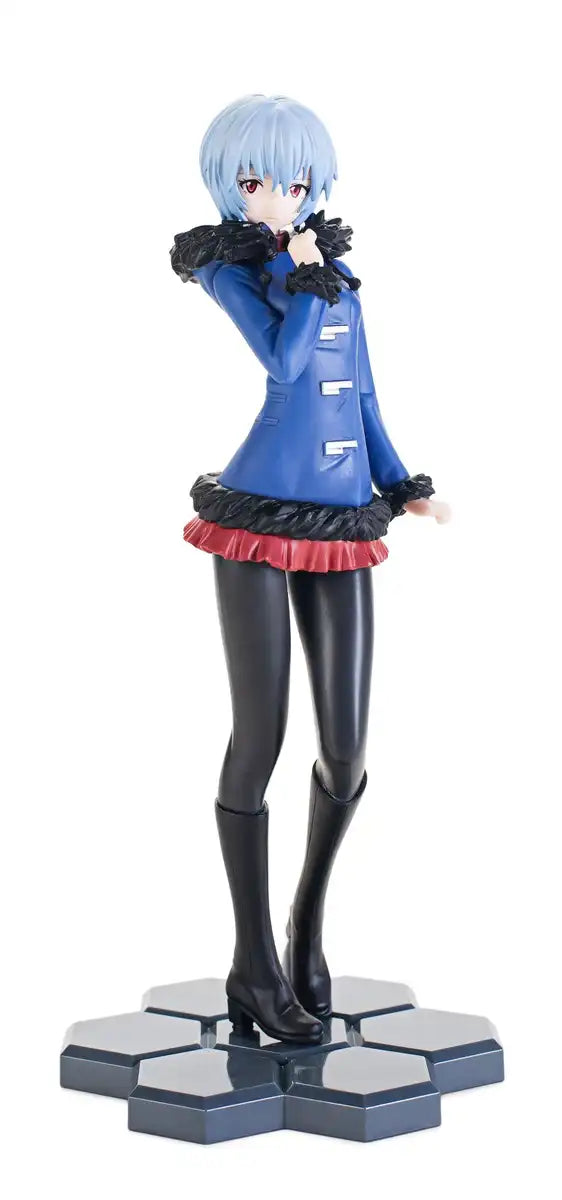 Sega Matching World Evangelion Rei Ayanami Coat Ver PVC PM Figure- Japan Figure Store - #1 Bring To You The Best Japanese Goods
