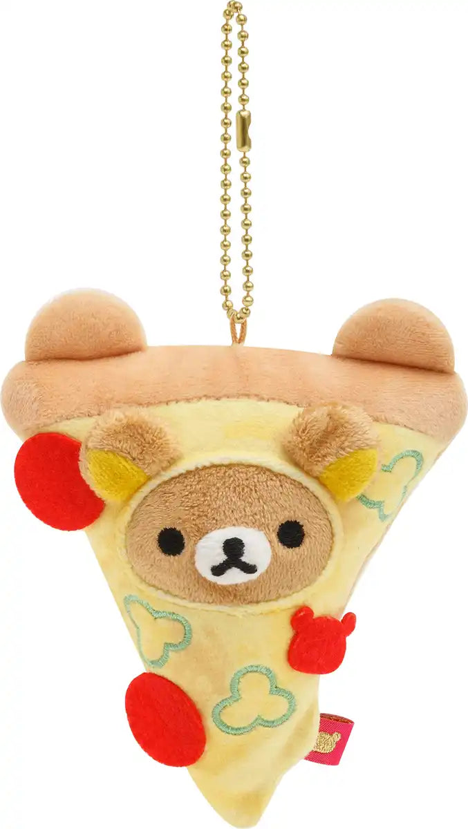 San-X Hanging Stuffed Pizza (Rilakkuma) Mf90001- Japan Figure Store - #1 Bring To You The Best Japanese Goods