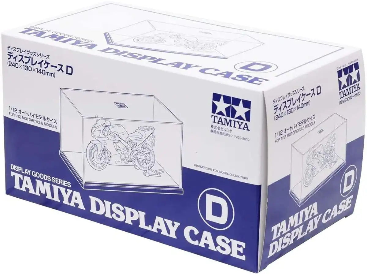 Tamiya Display Case D - 247x133x132mm (73005)- Japan Figure Store - #1 Bring To You The Best Japanese Goods