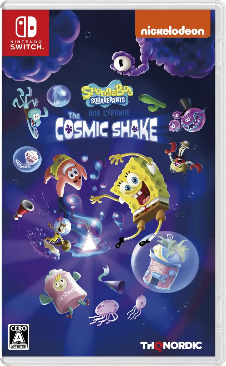 Thq Nordic Spongebob Squarepants: The Cosmic Shake For Nintendo Switch- Japan Figure Store - #1 Bring To You The Best Japanese Goods