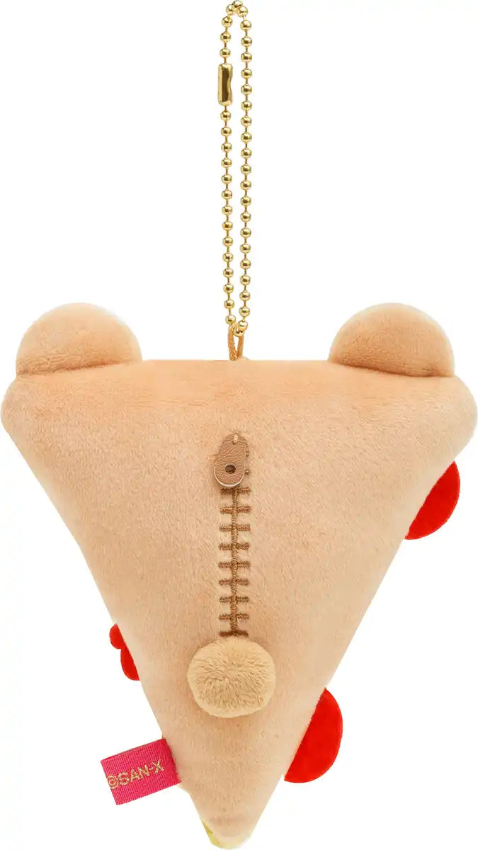 San-X Hanging Stuffed Pizza (Rilakkuma) Mf90001- Japan Figure Store - #1 Bring To You The Best Japanese Goods