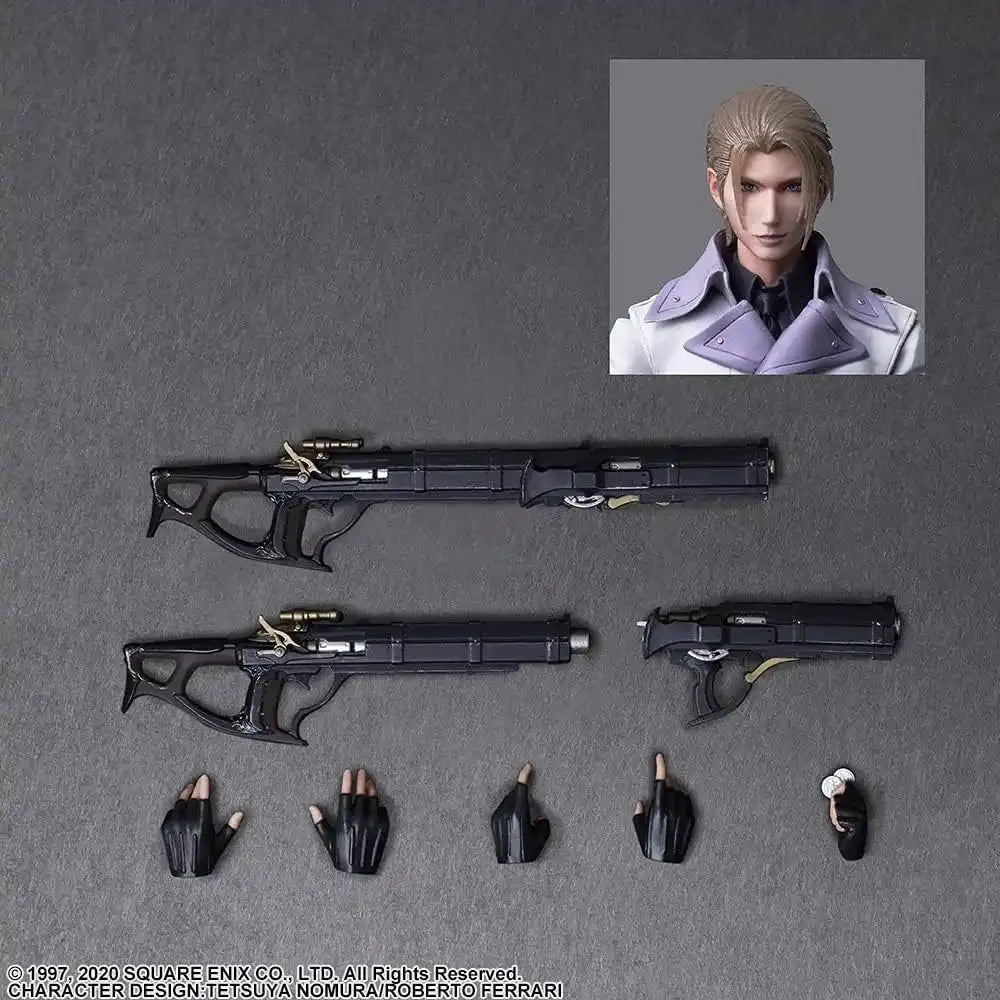 Square Enix Final Fantasy VII Remake Lufus Play Arts Kai Figure
