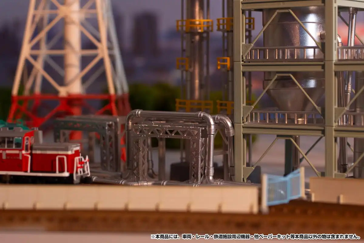 Plum 1/150 Scale Plastic Structure Kit Fractionating Columns Model- Japan Figure Store - #1 Bring To You The Best Japanese Goods