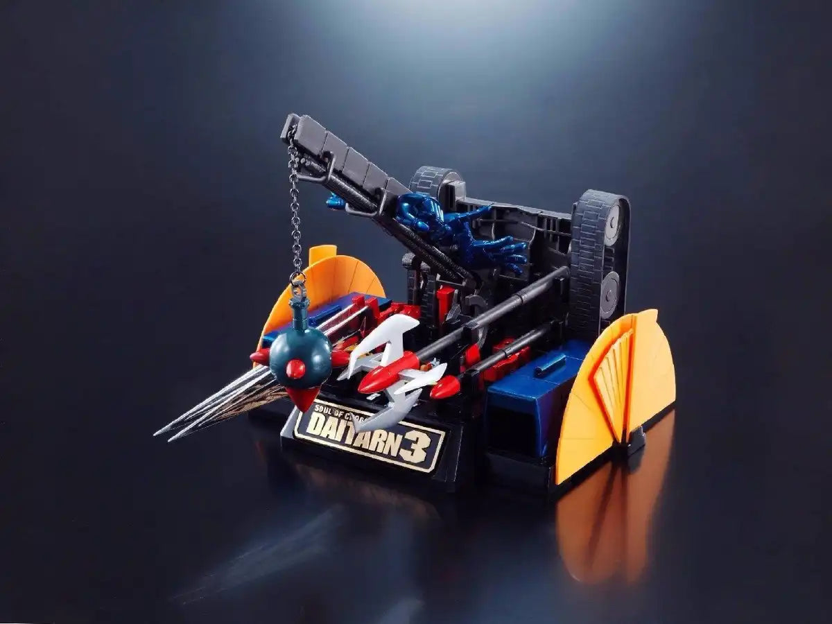 Soul Of Chogokin Gx-65 Invincible Steel Man Daitarn 3 Renewal Color Ver Bandai- Japan Figure Store - #1 Bring To You The Best Japanese Goods