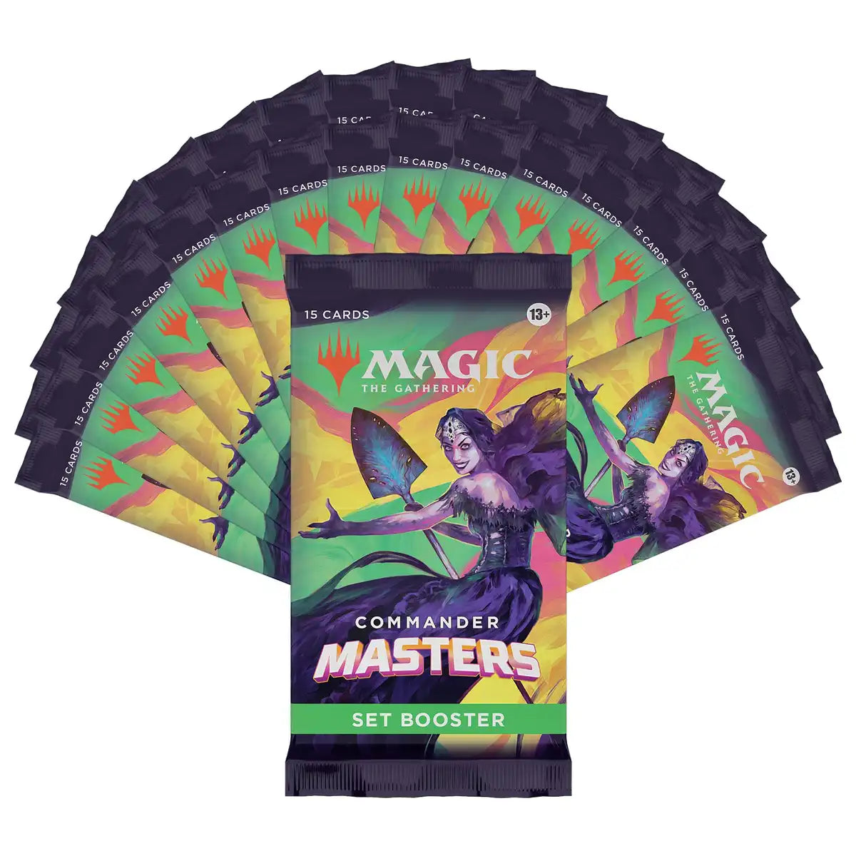 Magic: The Gathering Commander Masters Set Booster 24 Packs - English Version