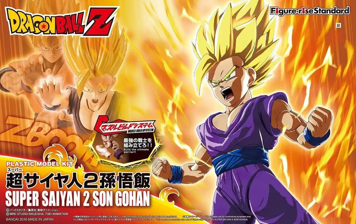 Bandai Figure-rise Standard Super Saiyan 2 Gon Gohan Model Kit Dragon Ball