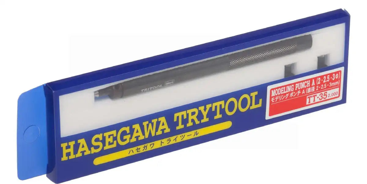 Hasegawa Tritool Modeling Punch A Diameter 2-3Mm Plastic Model Tool Tt35- Japan Figure Store - #1 Bring To You The Best Japanese Goods