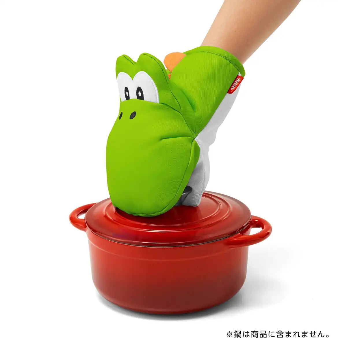 NINTENDO Super Mario Home & Party Oven Mitten & Pot Stand Yoshi- Japan Figure Store - #1 Bring To You The Best Japanese Goods