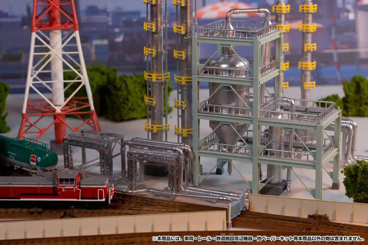 Plum 1/150 Scale Plastic Structure Kit Fractionating Columns Model- Japan Figure Store - #1 Bring To You The Best Japanese Goods