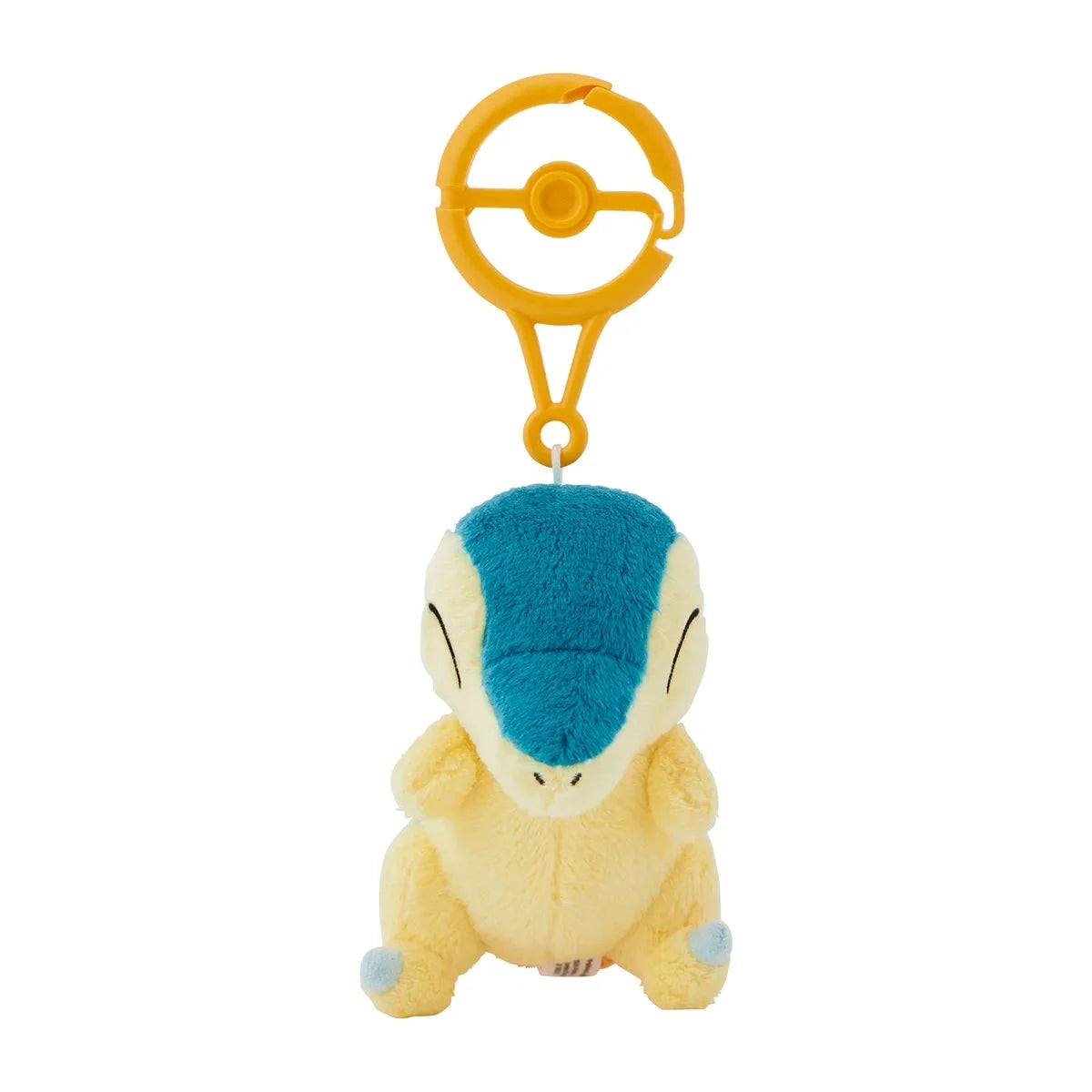 Pokemon Center Cyndaquil Mascot Keychain with Carabiner Clip- Japan Figure Store - #1 Bring To You The Best Japanese Goods