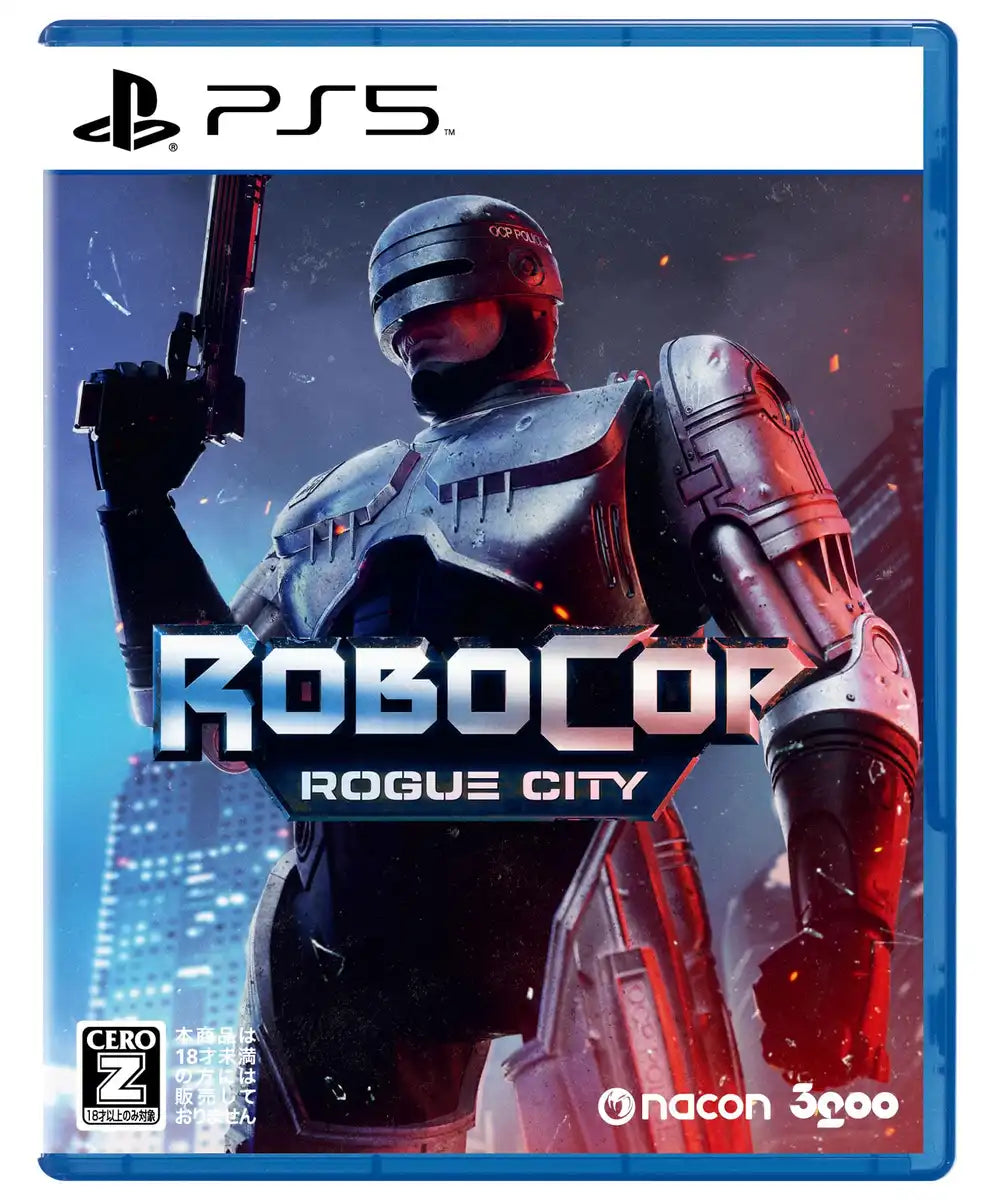3Goo Robocop Rogue City Cero Z Rating PS5 Game - Action Packed Adventure