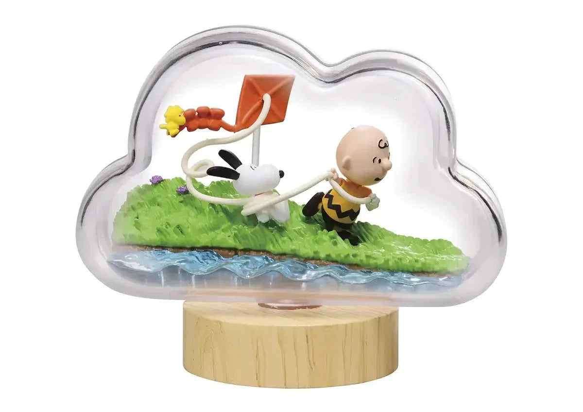 RE-MENT Snoopy Weather Terrarium 6 Pcs Box- Japan Figure Store - #1 Bring To You The Best Japanese Goods
