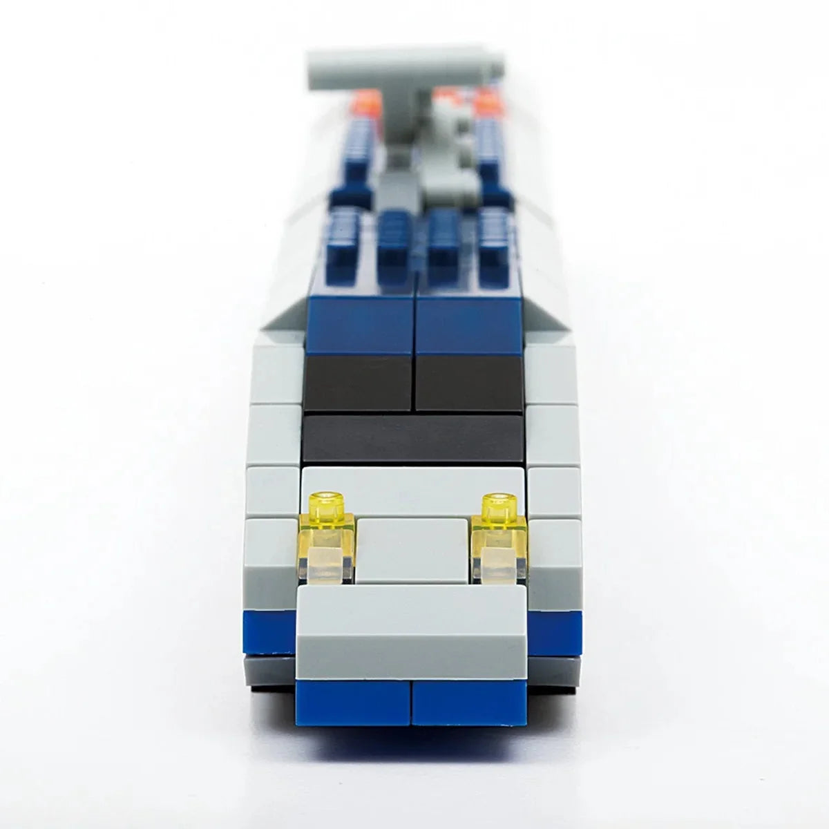 KAWADA Ngt-010 Nanoblock Nanogauge Blue Bullet Train- Japan Figure Store - #1 Bring To You The Best Japanese Goods