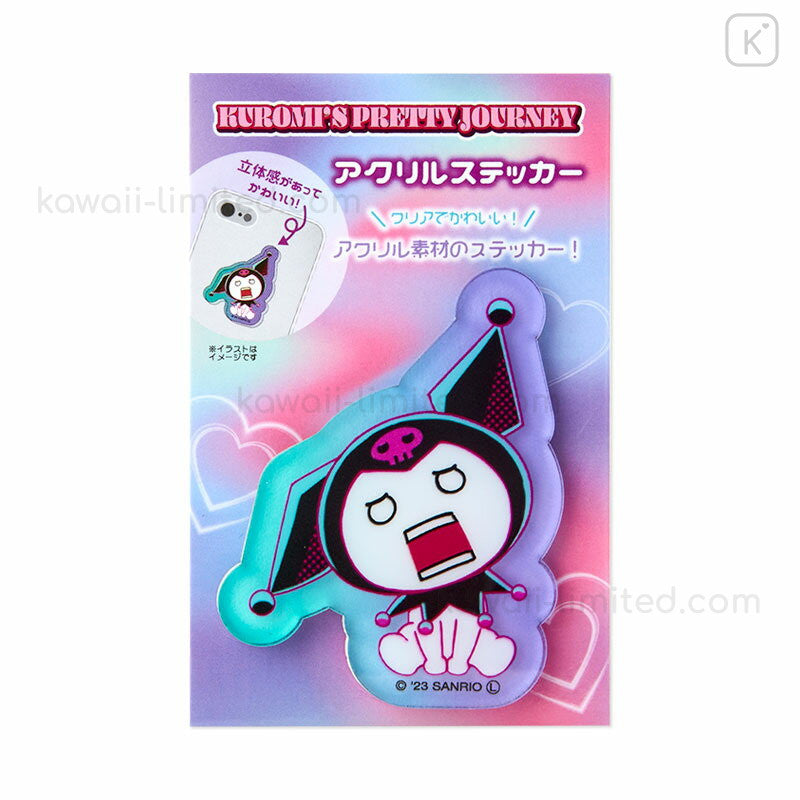 Kuromi'S Pretty Journey Acrylic Sticker By T'S Factory (Japan) H5.7Xw4.4Xd0.3Cm Sr-5541660Ga
Japan Figure Store