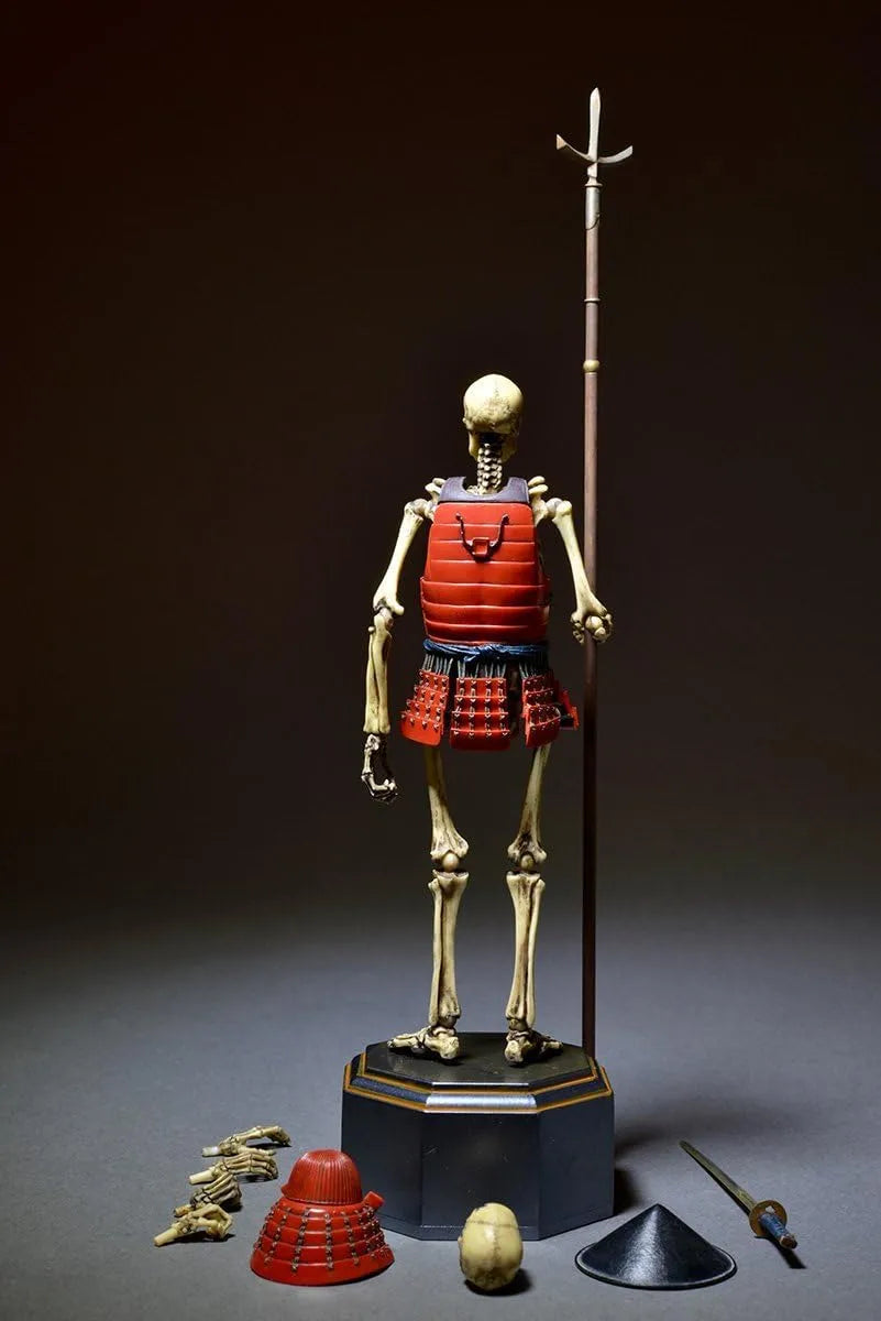 Kaiyodo Takeya Skeleton Warrior Painted PVC ABS Figure 150mm