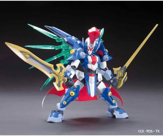 Plastic Model Cardboard Battle Mark LBX Achilles D9 Model Kit by Bandai Spirits