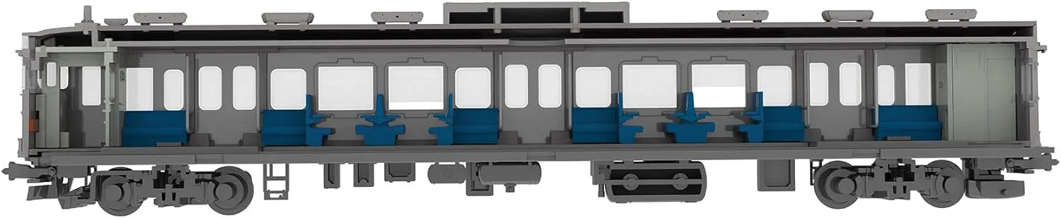 Plum PP199 Semi-Cross Sheet Interior Set A Blue Unpainted Kit