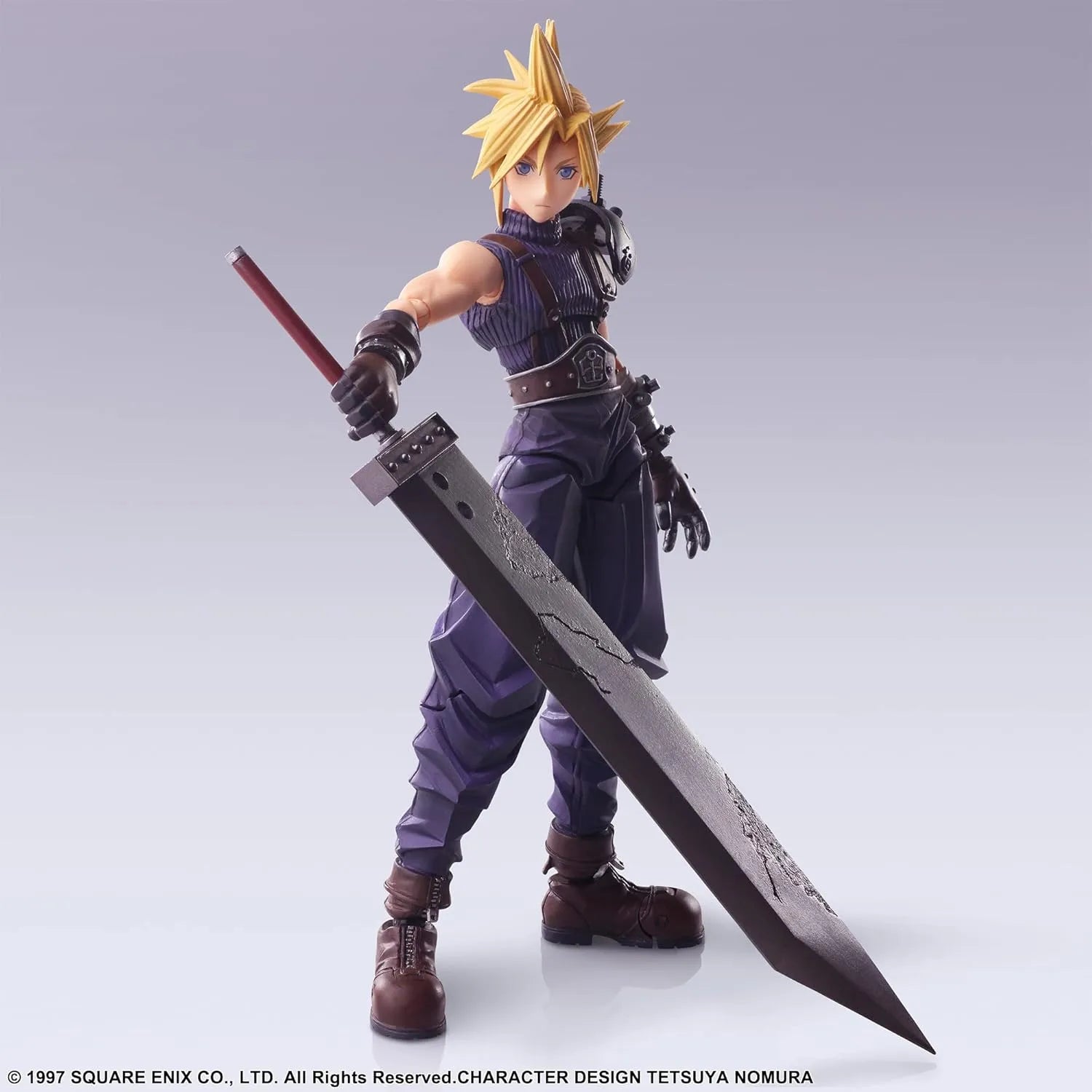 Square Enix Final Fantasy VII Cloud Strife Bling Arts Figure