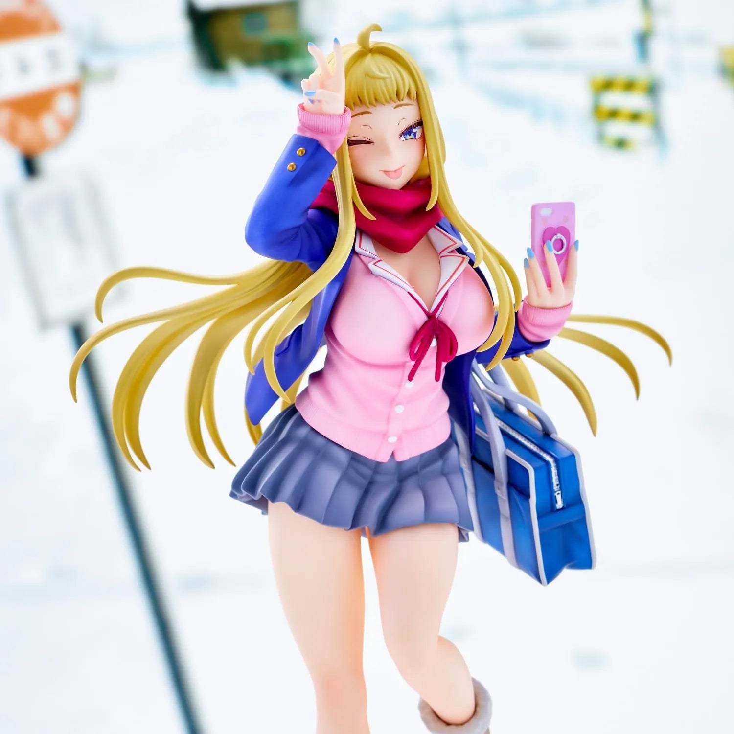 Union Creative Dogsanko Gal Hanamaramenkoi Minami Fujiki Figure PVC