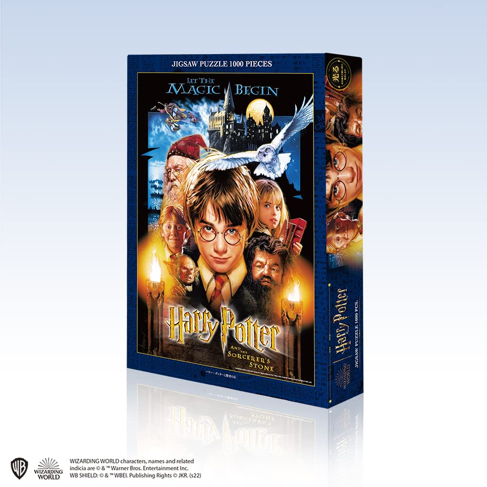 TENYO B1000-820 Jigsaw Puzzle Harry Potter And The Sorcerer'S Stone Let The Magic Begin Glow In The Dark 1000 Pieces- Japan Figure Store - #1 Bring To You The Best Japanese Goods