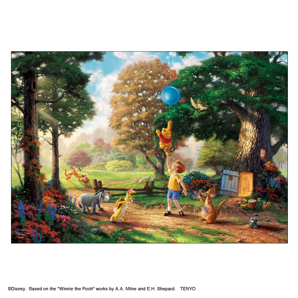 1000 Piece Tenyo Puzzle: Winnie The Pooh II Special Art Collection- Japan Figure Store - #1 Bring To You The Best Japanese Goods