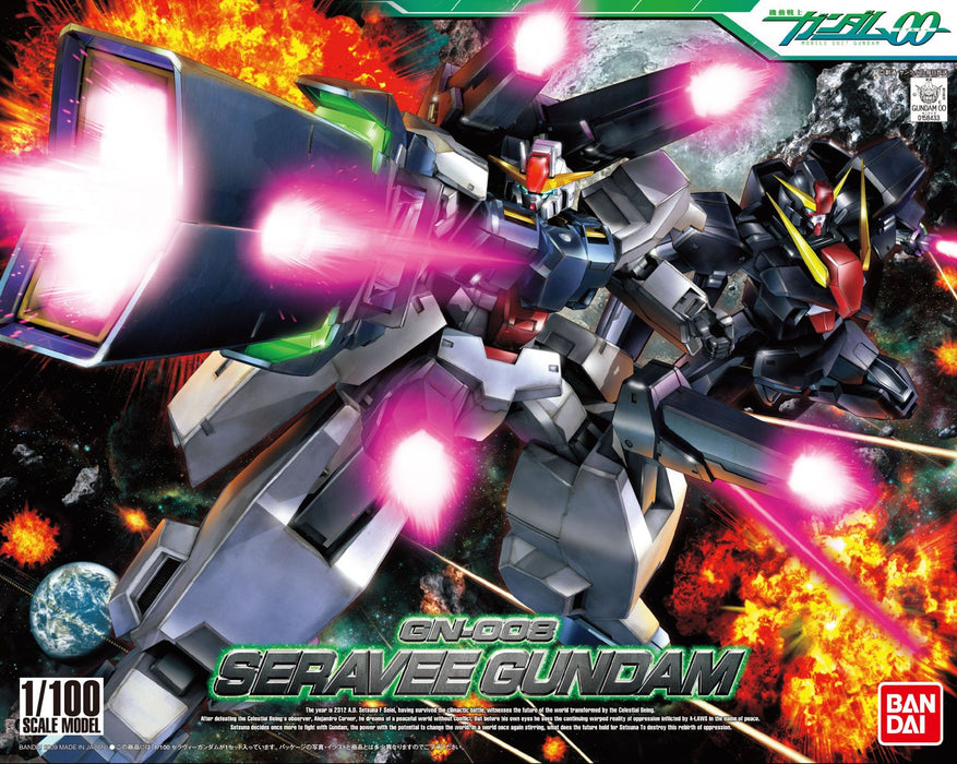 1/100 Bandai Spirits Seravee Gundam ~Gundam 00 (Double O)~- Japan Figure Store - #1 Bring To You The Best Japanese Goods