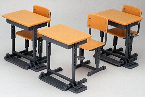 1/12 Little Armory Ld013 Designated Defense School's Desk Plastic Model
