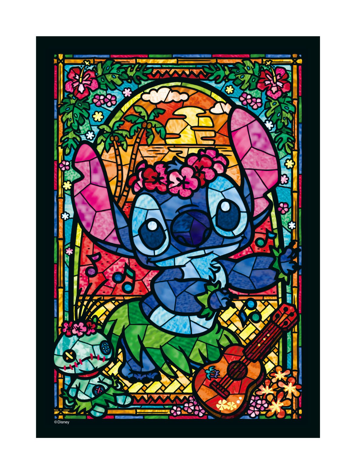 Tenyo 266 Piece Jigsaw Puzzle Stained Glass Gyutto Series Japan 18.2X25.7Cm- Japan Figure Store - #1 Bring To You The Best Japanese Goods