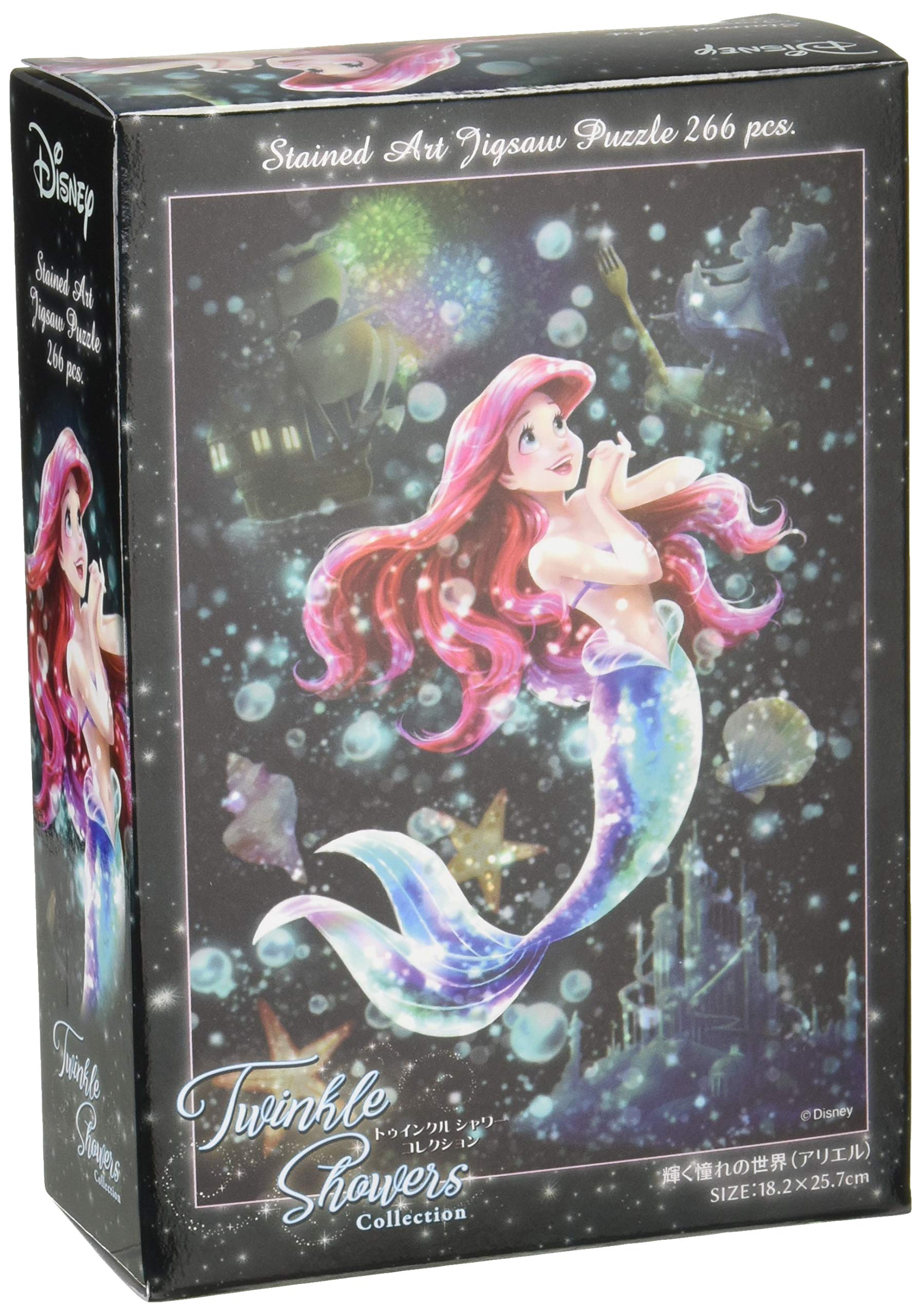 Tenyo 266 Piece Jigsaw Puzzle Little Mermaid Shining Dreaming World Ariel Gyutto Series Japan- Japan Figure Store - #1 Bring To You The Best Japanese Goods