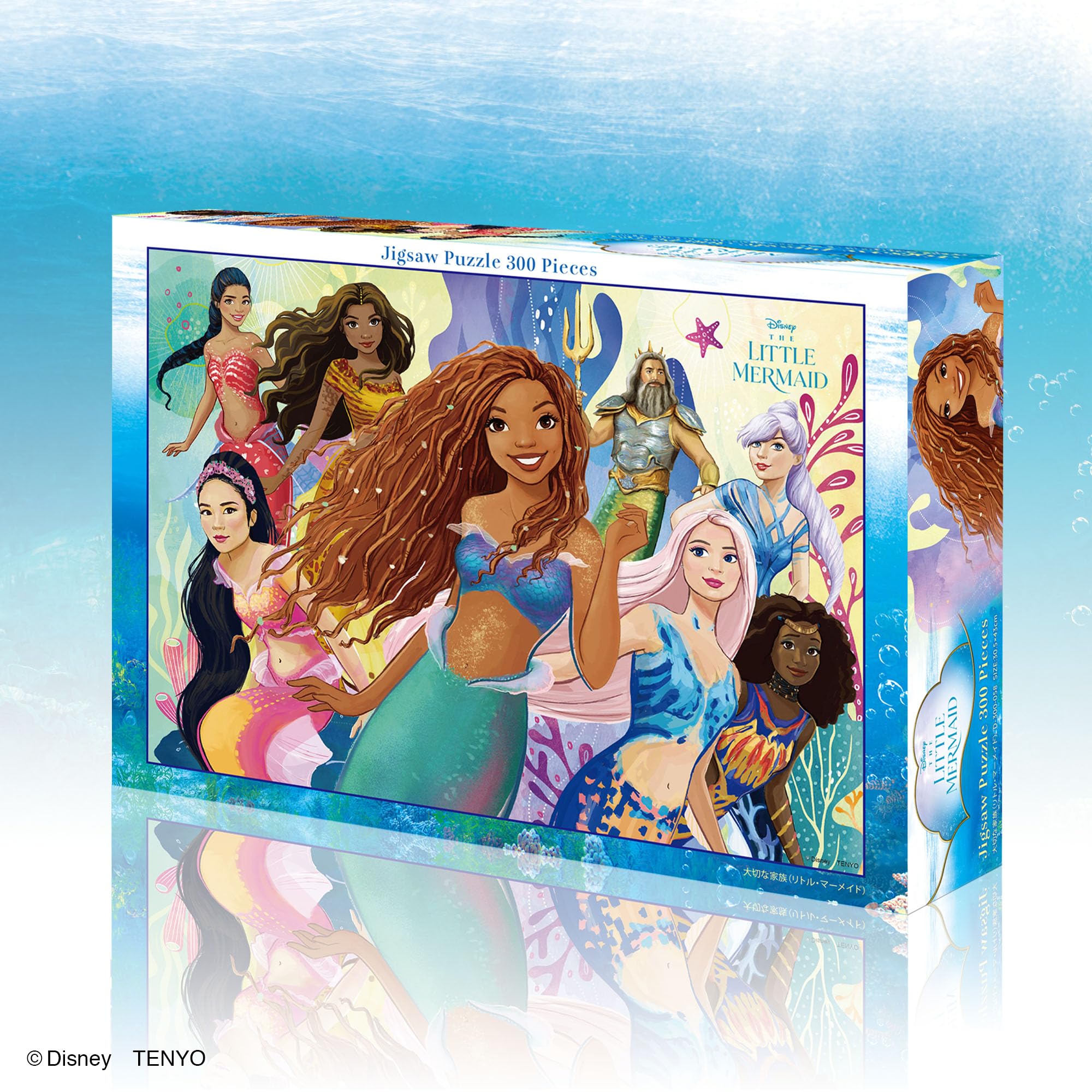 Tenyo 300Pc Disney Little Mermaid Jigsaw Puzzle 30.5x43cm- Japan Figure Store - #1 Bring To You The Best Japanese Goods