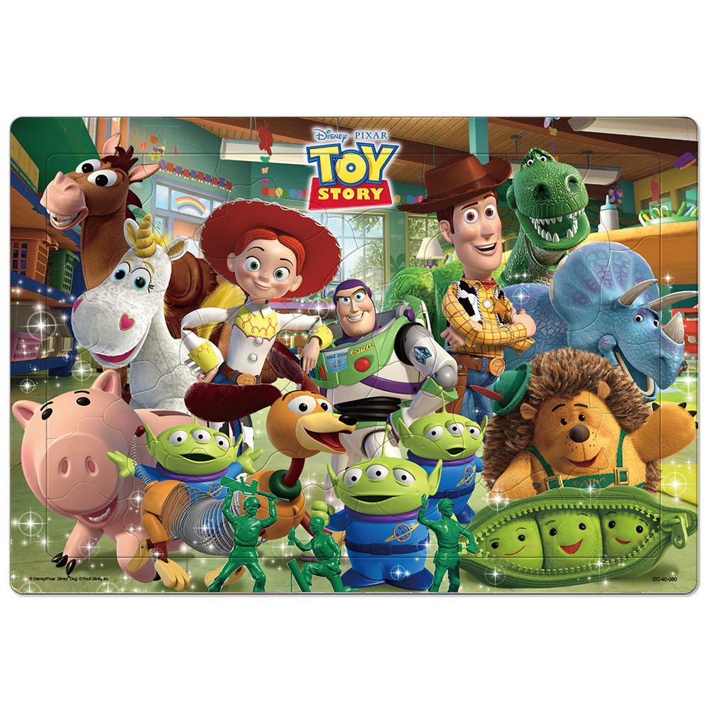 TENYO Jigsaw Puzzle Disney Toy Story 40 Pieces Child Puzzle- Japan Figure Store - #1 Bring To You The Best Japanese Goods