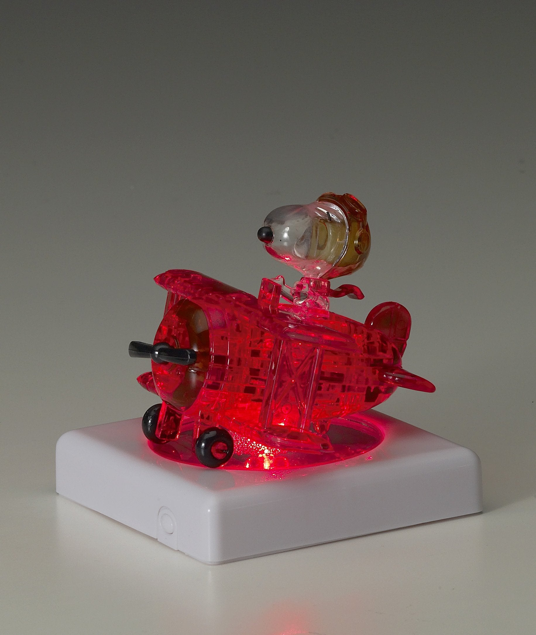 Beverly Crystal 3D Puzzle 50182 Peanuts Snoopy Flying Ace 3D Crystal Snoopy Puzzle- Japan Figure Store - #1 Bring To You The Best Japanese Goods