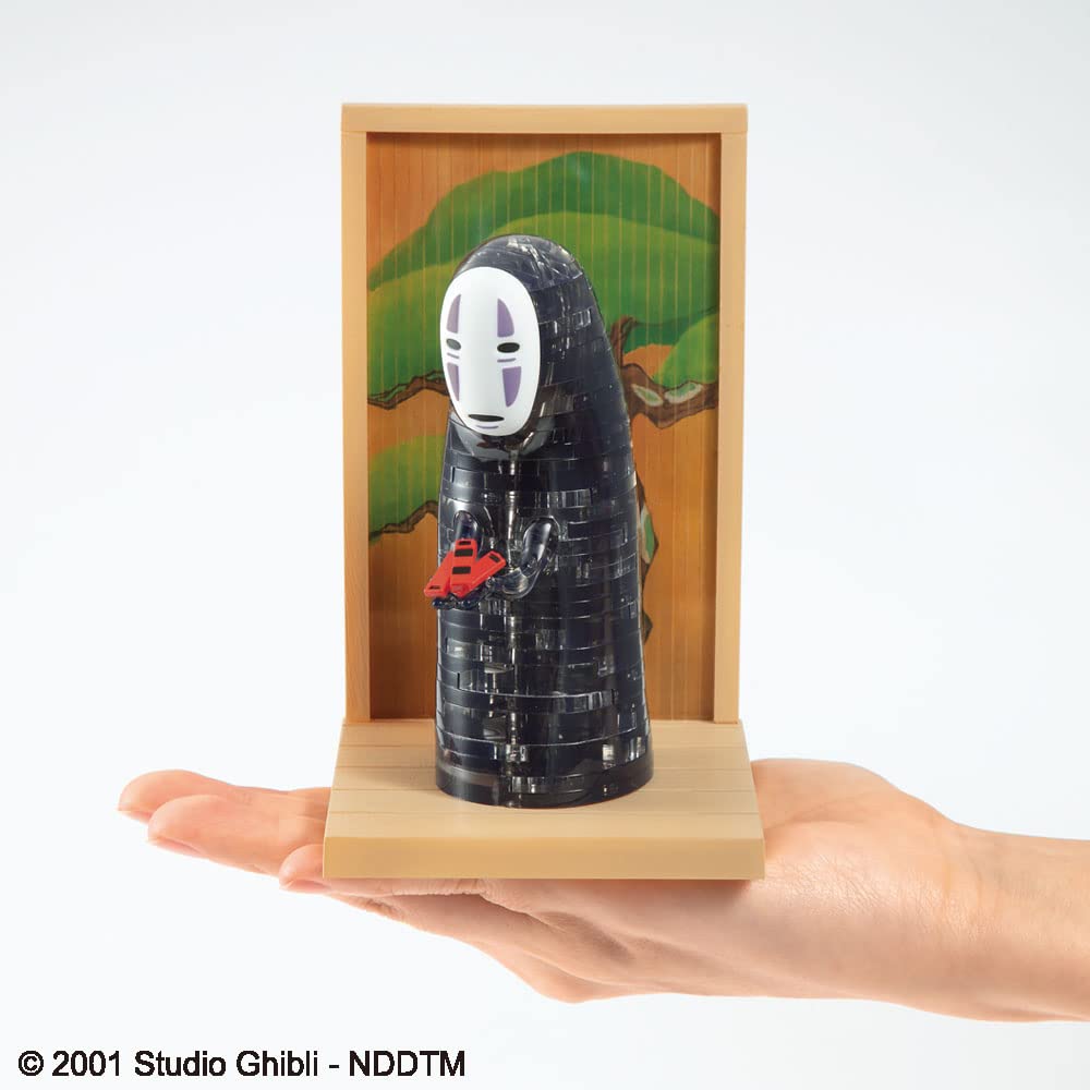 BEVERLY 50282 Crystal 3D Puzzle Studio Ghibli Spirited Away No-Face 44 Pieces- Japan Figure Store - #1 Bring To You The Best Japanese Goods
