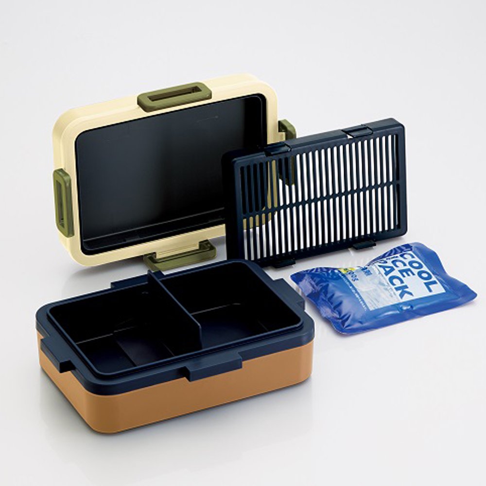 Skater 4-Point Lock Bento Lunch Box 580ml My Neighbor Totoro Garden Design- Japan Figure Store - #1 Bring To You The Best Japanese Goods