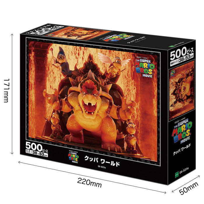 Epoch 500pc Super Mario Bowser World Jigsaw Puzzle 38x53cm- Japan Figure Store - #1 Bring To You The Best Japanese Goods