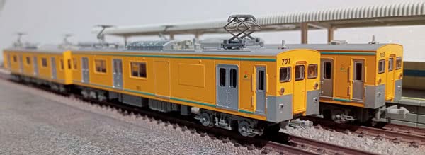A9759 Sagami Railway Moya 700 Type Single Arm Pantograph 4-Car Set- Japan Figure Store - #1 Bring To You The Best Japanese Goods