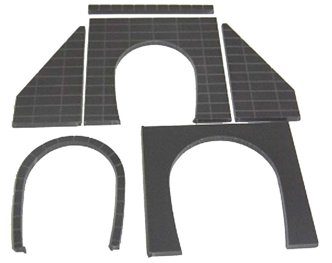 Advance Z Gauge 0001 Single Track Tunnel Portal (Concrete) 2 Sets (Acrylic Structure Kit)- Japan Figure Store - #1 Bring To You The Best Japanese Goods