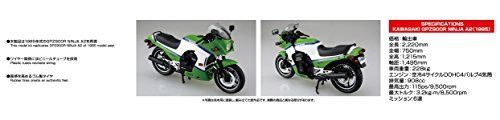 Aoshima 1/12 Bike Kawasaki Gpz900r Ninja A2 Plastic Model Kit