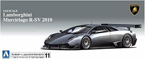 Aoshima 1/24 Lamborghini Murcielago R-sv 2010 Plastic Model Kit