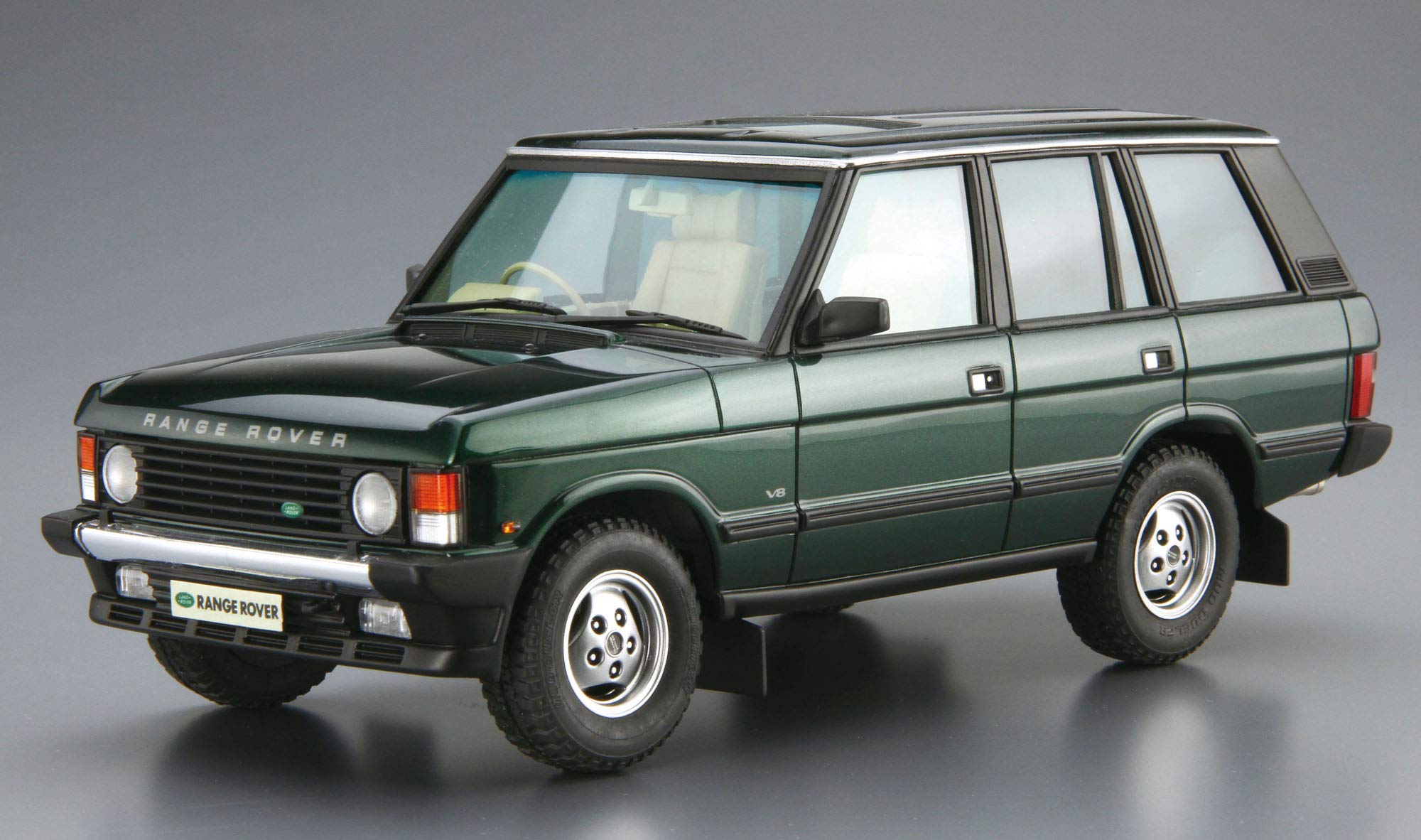 AOSHIMA The Model Car 1/24 Land Rover Lh36D Range Rover Classic '92 Plastic Model- Japan Figure Store - #1 Bring To You The Best Japanese Goods