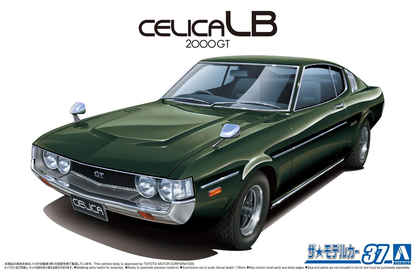 AOSHIMA The Model Car 1/24 Toyota Ra35 Celica Lb 2000Gt '77 Plastic Model- Japan Figure Store - #1 Bring To You The Best Japanese Goods