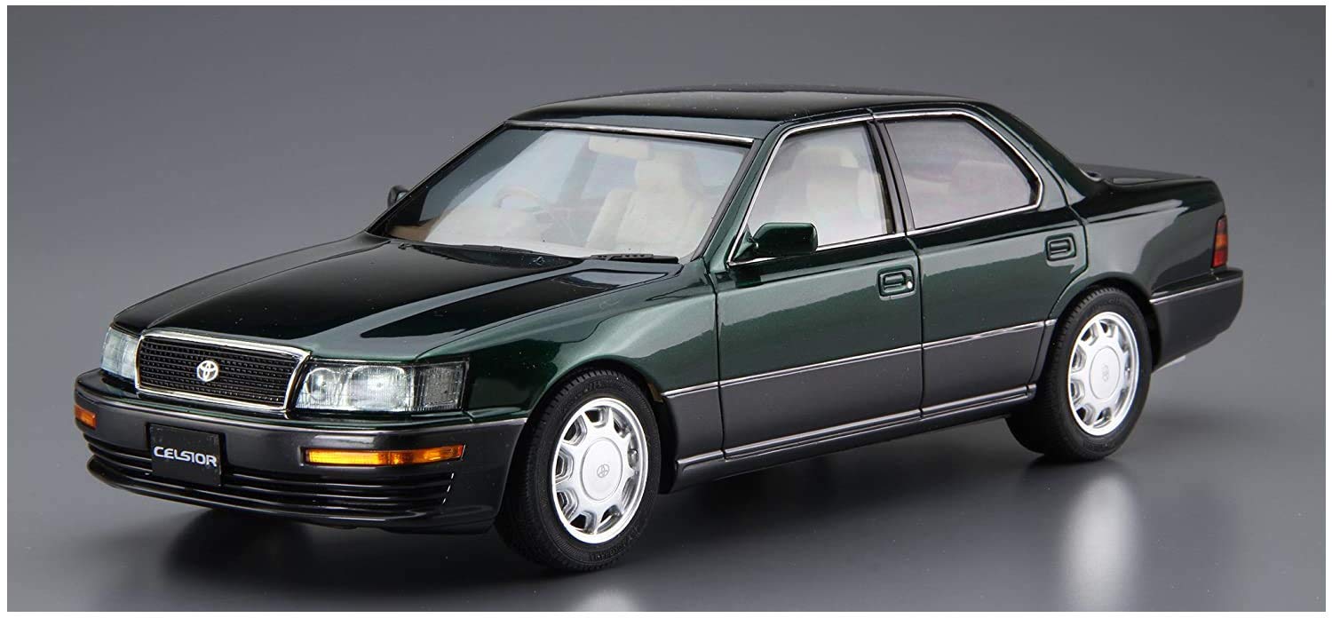 AOSHIMA The Model Car 1/24 Toyota Ucf11 Celsior 4.0C Ver. F Package '92 Plastic Model- Japan Figure Store - #1 Bring To You The Best Japanese Goods